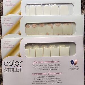 Color Street Swiss and Tell Nail Strips